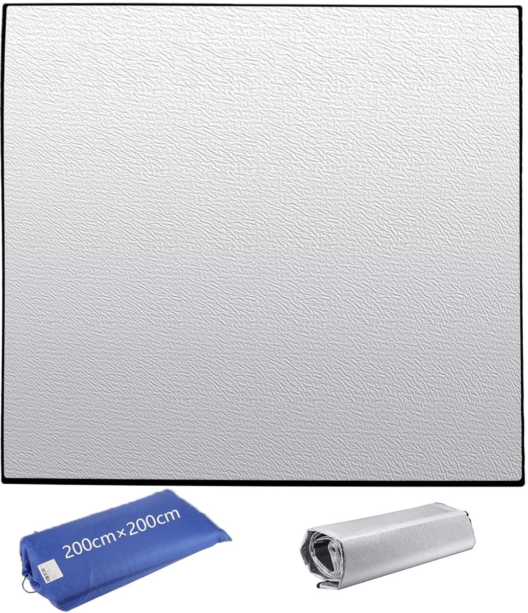 Elzusha - Vouwbare Aluminium Isolatiematten voor Kamperen en Yoga
