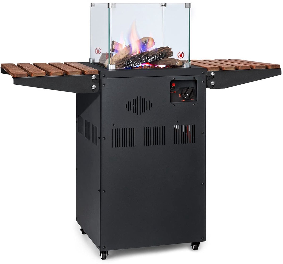 Elzusha - Gas Terrasverwarmer - 8 kW met Opvouwbare Tafels