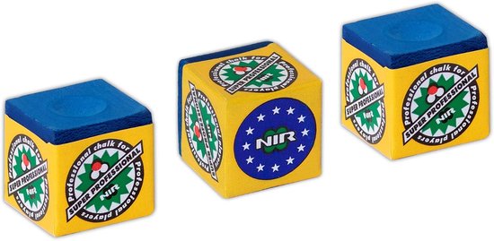 Biljartkrijt - Keukrijt - Precisie Schoten - Gelijkmatige Verdeling - 3 stuks - Blauw — afbeelding 5