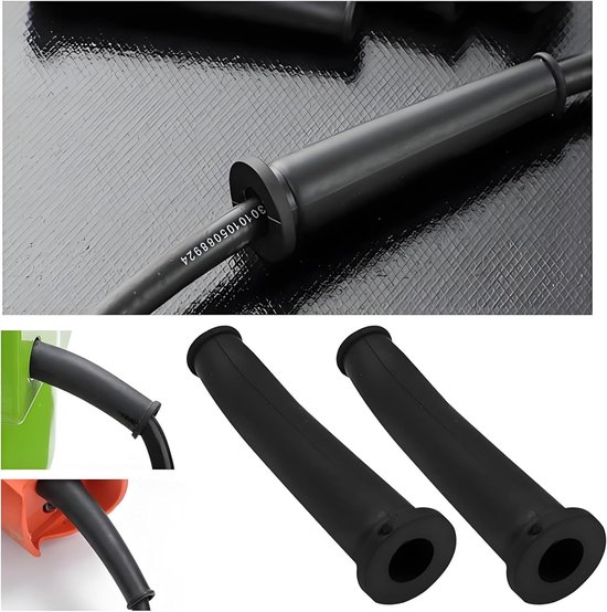 Set van 10 Rubber Kabelsleeves voor Hoekslijpers, 68 x 9 mm, Bescherming voor Draden, Accessoires voor Gereedschap en Elektrisch Gereedschap — afbeelding 3