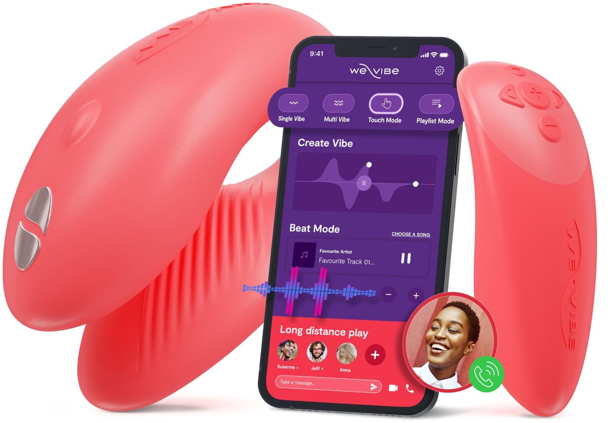 Elzusha - C Vorm Vibrator voor Koppels met Intuïtieve Controle