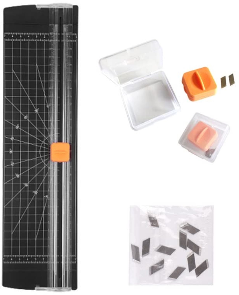Elzusha - A4 Papercutter met Snijlijngeleider voor Thuis en Kantoor