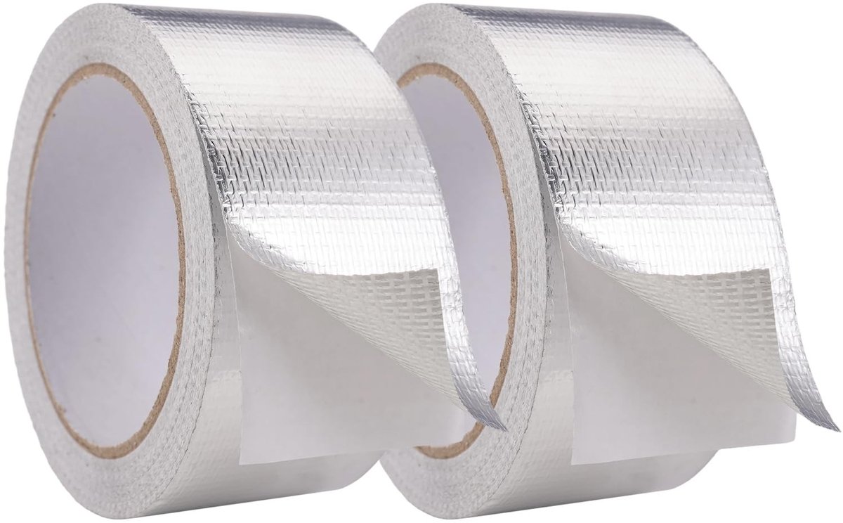 Elzusha - Set van 2 Zelfklevende Aluminium Plakbanden