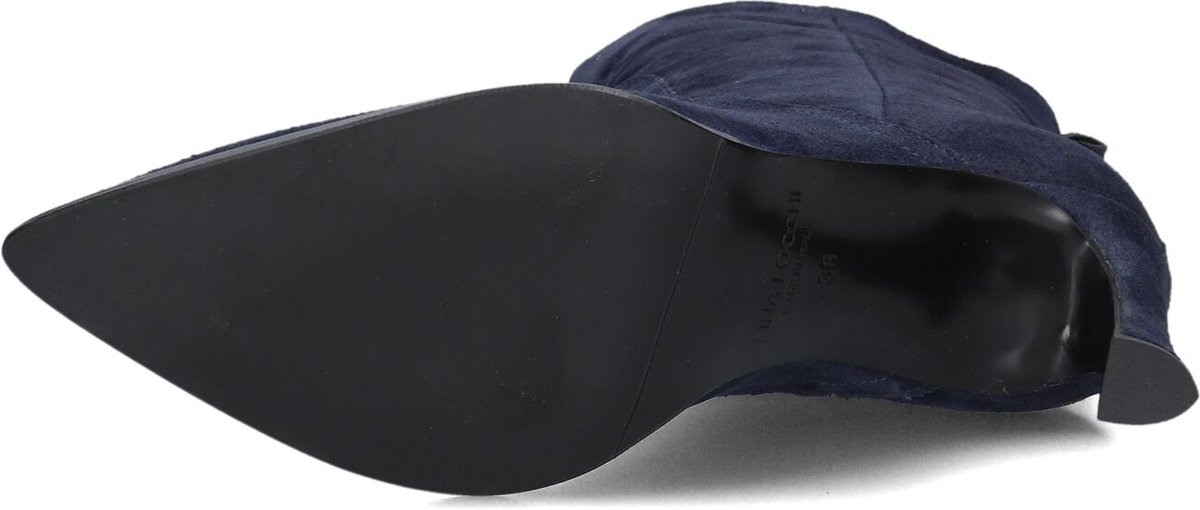 LINA LOCCHI Av 131/b Enkellaarsjes - Enkelboots met rits - Dames - Donkerblauw - Maat 41