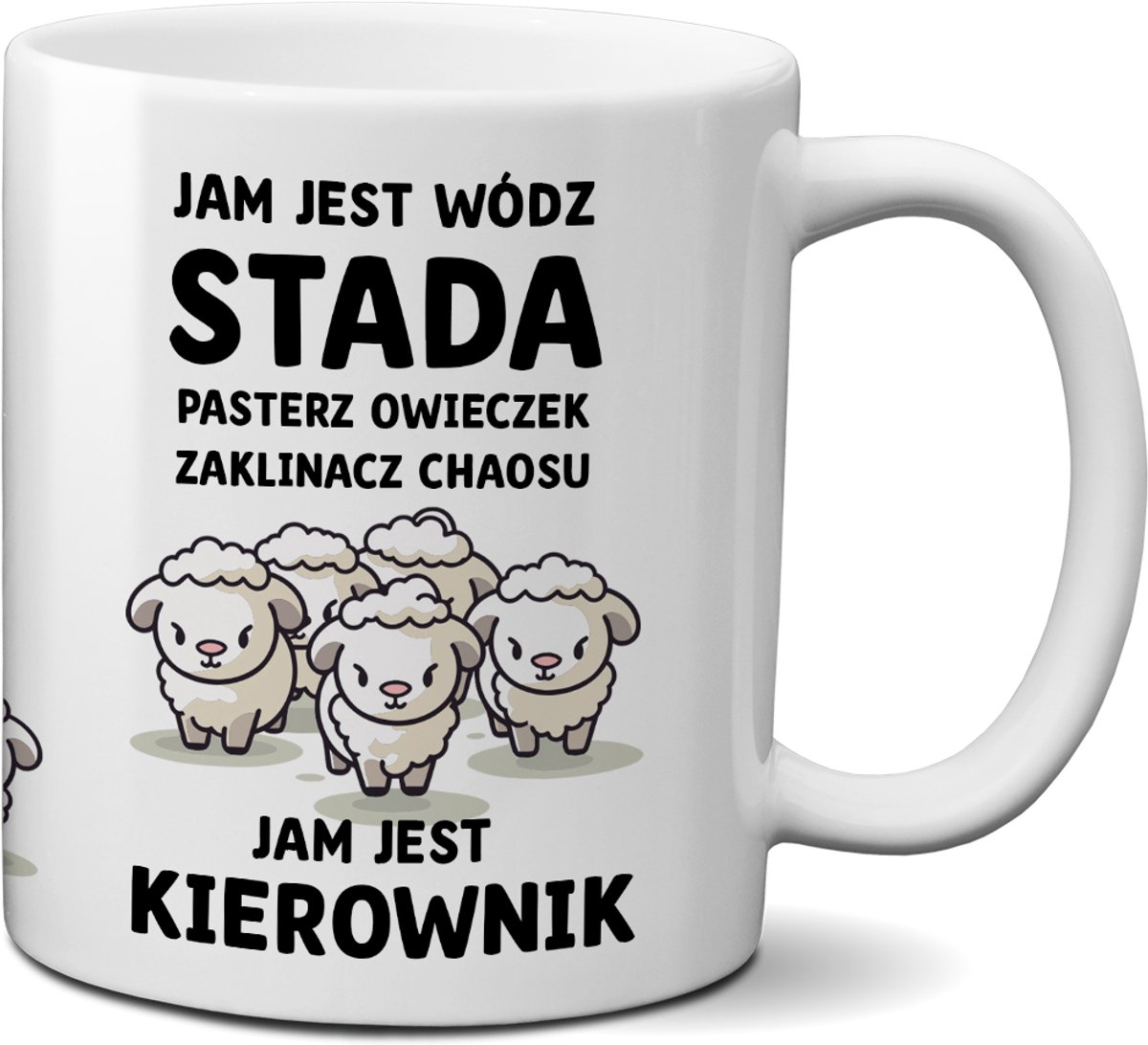 Grappige Mok voor Managers - "Herder van de kudde"
