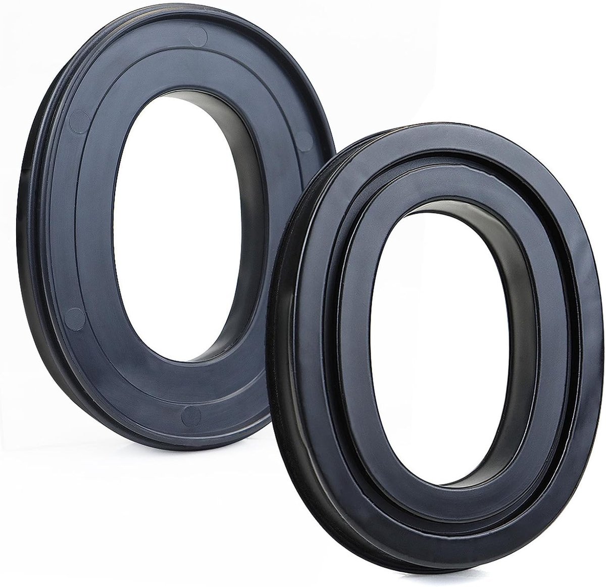 Comfortabele Gel Oorkussens voor Sordin Supreme Pro Hoofdtelefoons, Silicone Earmuffs, Vervangende Oorkussens voor Optimale Geluidsisolatie (Set van 2)