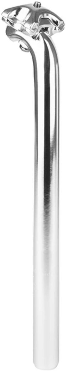 Elzusha - Aluminium Zadelpen voor Fiets - Ø 25,8 mm x 350 mm - Zilver