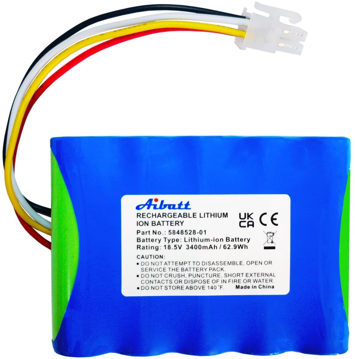Elzusha - 3400 mAh Vervangende Accu voor Robotmaaiers
