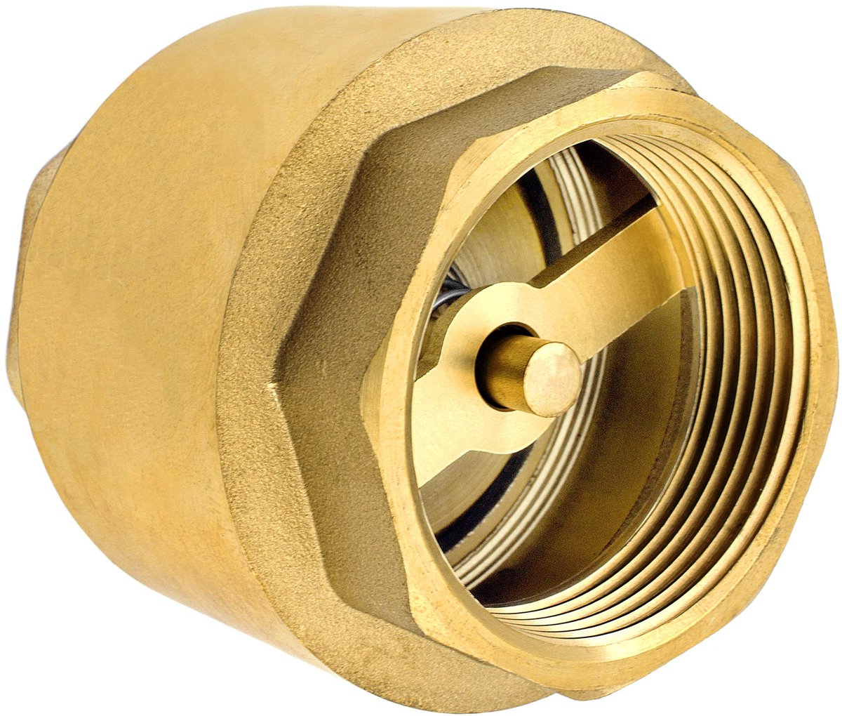 Elzusha - Premium 1/2 Inch Terugslagklep van Messing voor Diverse Toepassingen