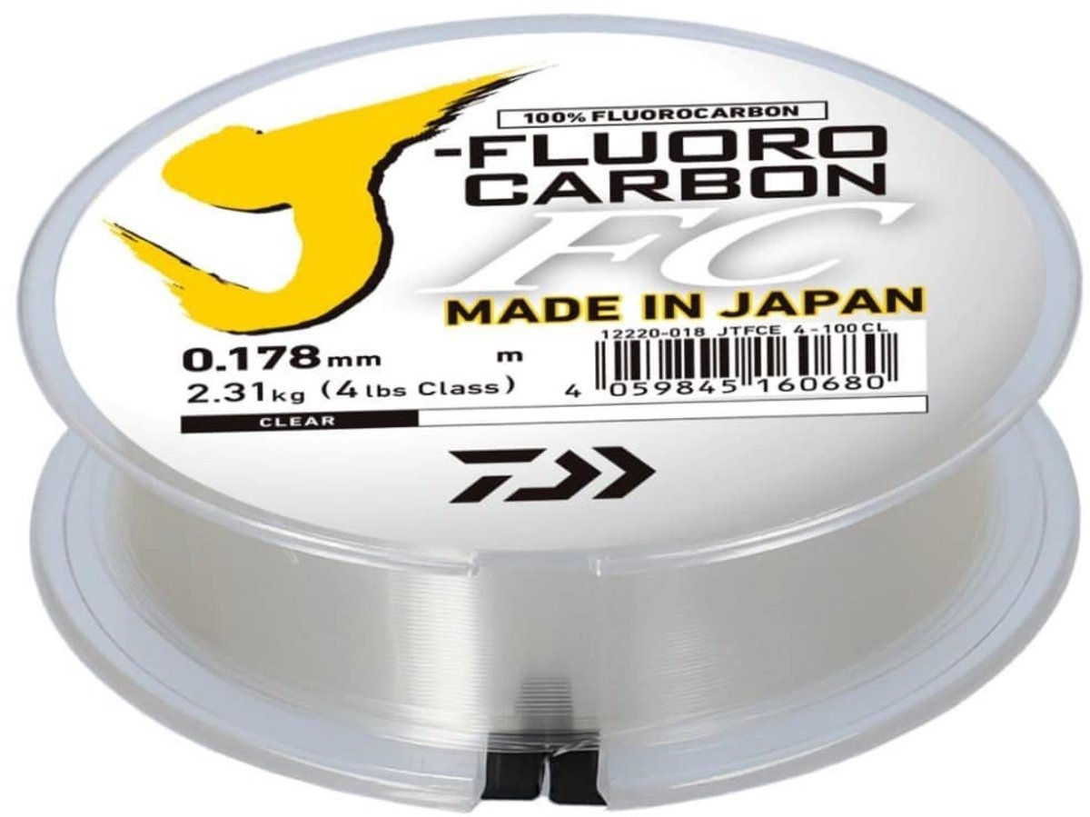 Elzusha - Fluorocarbon Vislijn - 50m - 0.64mm - Translucent