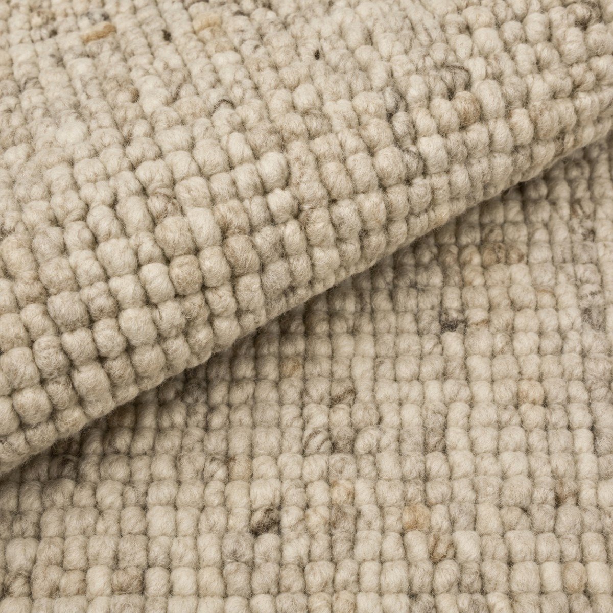 DÉJA Living Vloerkleed - Laagpolig Beige Wol - Bela, foto 2
