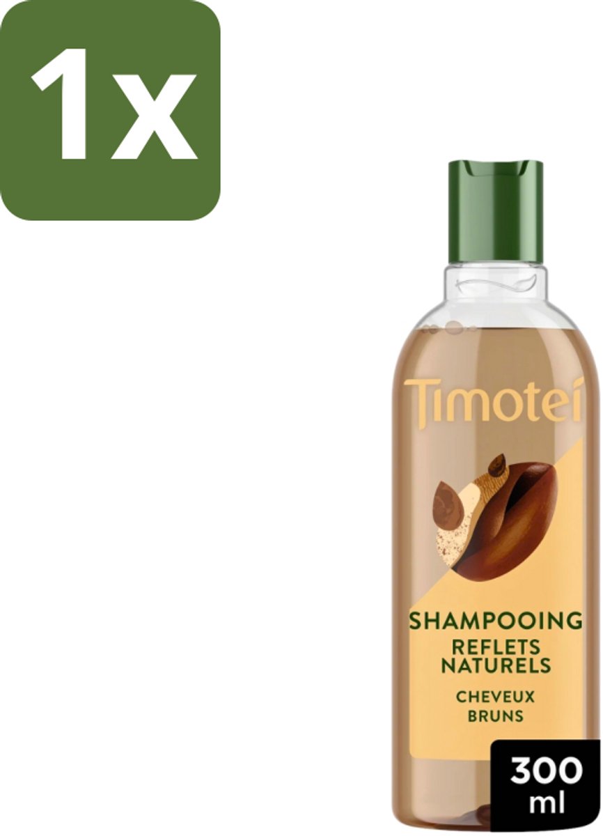 Timotei - Shampoo - Intens Bruin - 300 ml - 1 stuk