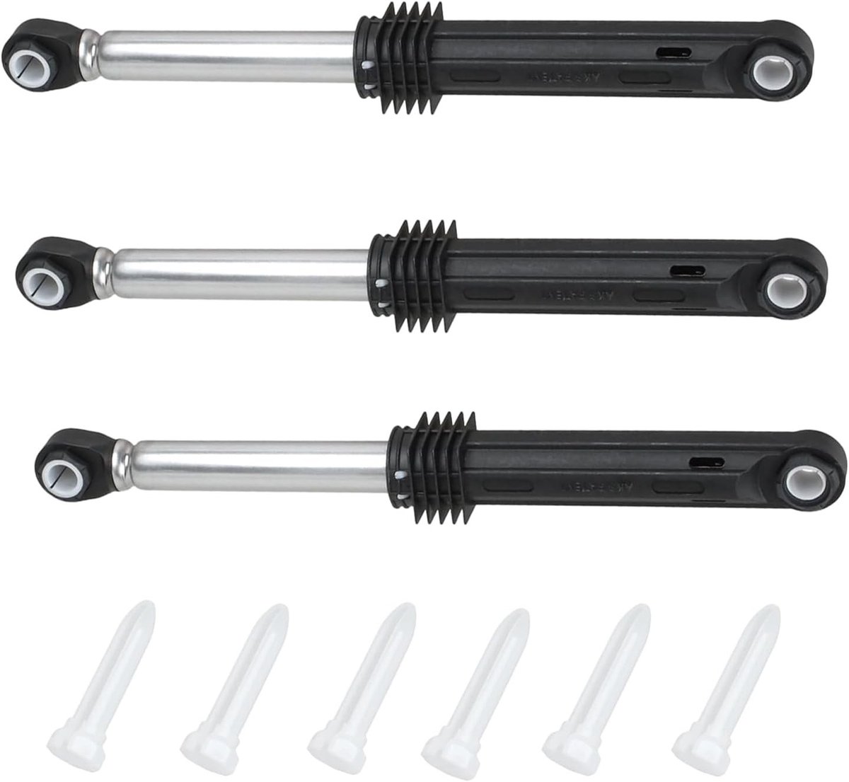 3 Stuks Shock Absorbers voor Wasmachines - Vervangingsonderdelen voor 383EER3001G, 4901ER2003A, 100N - Verbeter de Stabiliteit en Geluidsreductie van Uw Wasmachine