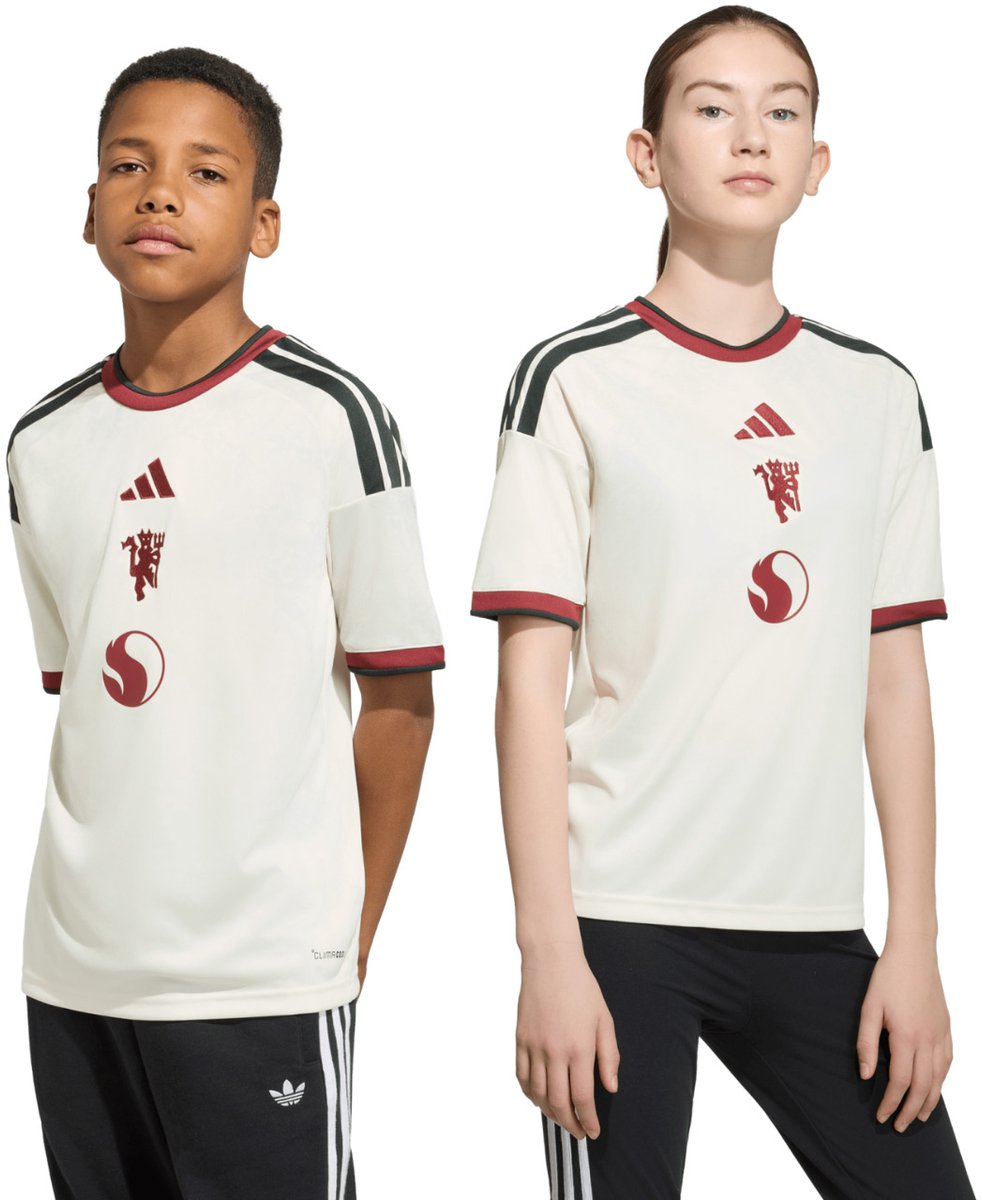 adidas T-shirt Kinderen Manchester United 26/27 Third Jersey Beige