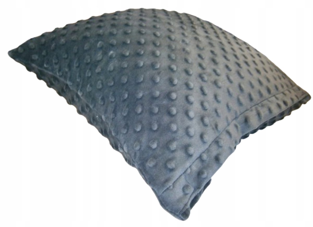 MMO-EURO Martyna Opiełka Decoratieve Kussenhoes Minky Stippen 65x55 cm met Rits meerkleurig