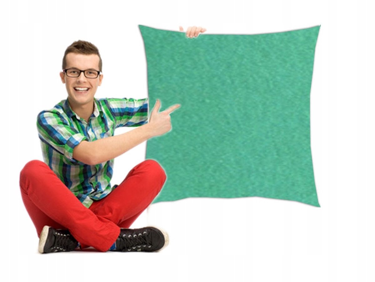 Decoratieve Kussensloop Jersey Pistache 40x40 cm