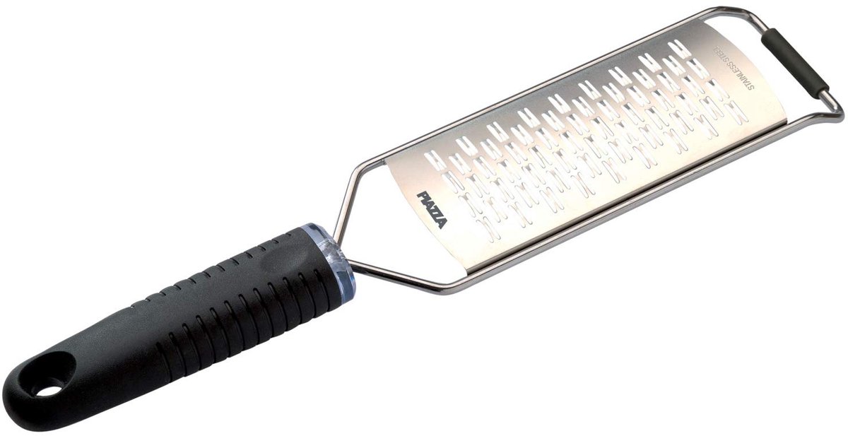 SnelShoppen - Roestvrijstalen Grillrooster met Niet-Slip Handvat - 31,5 cm x 13,5 cm - Ideaal voor BBQ, Tuin, Camping en Keuken