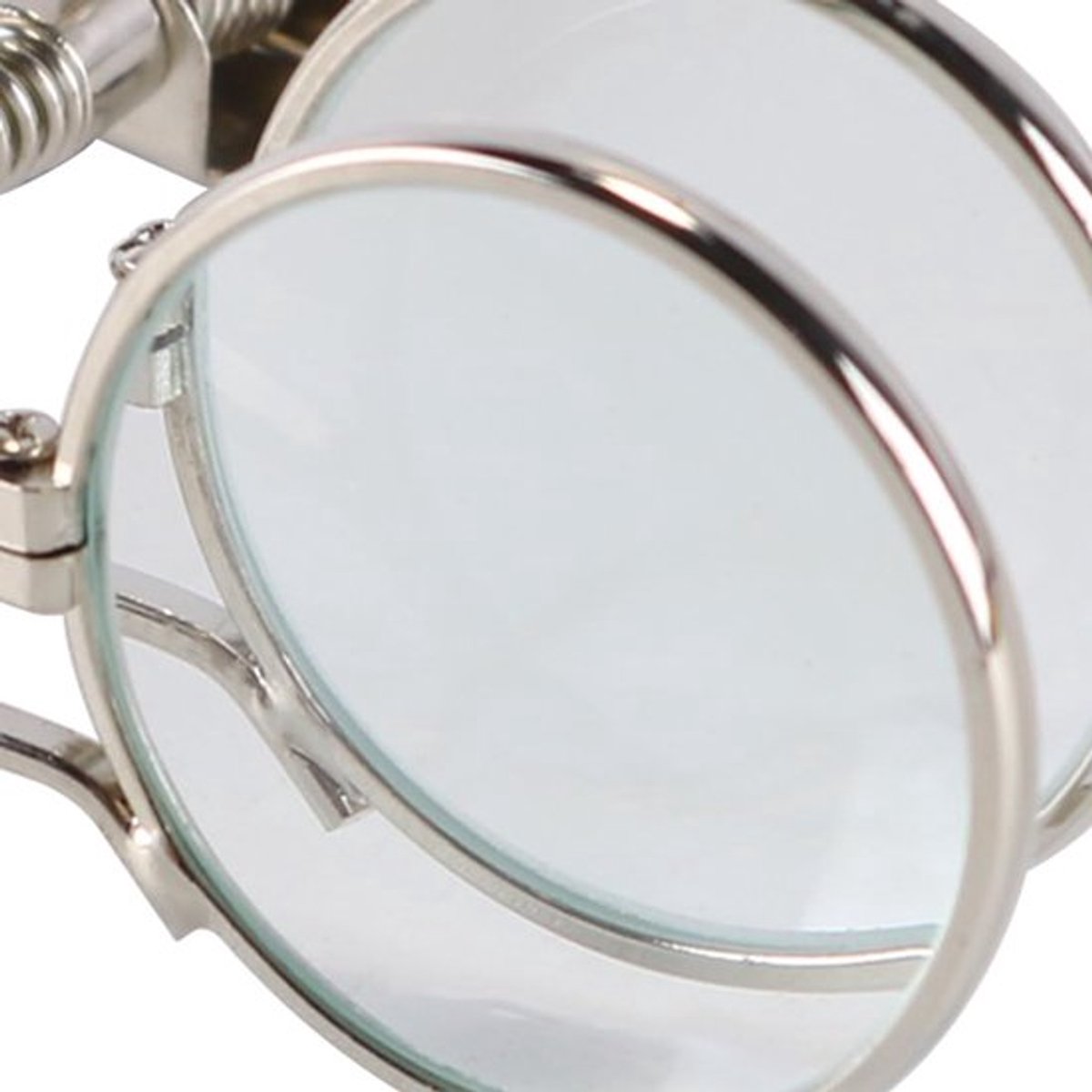 Vergrootglas 5x/10x - Clip-on met rubberen bescherming - Dubbel vergrotingssysteem - Voor horlogemakers/juweliers - Nauwkeurige resultaten - Loep