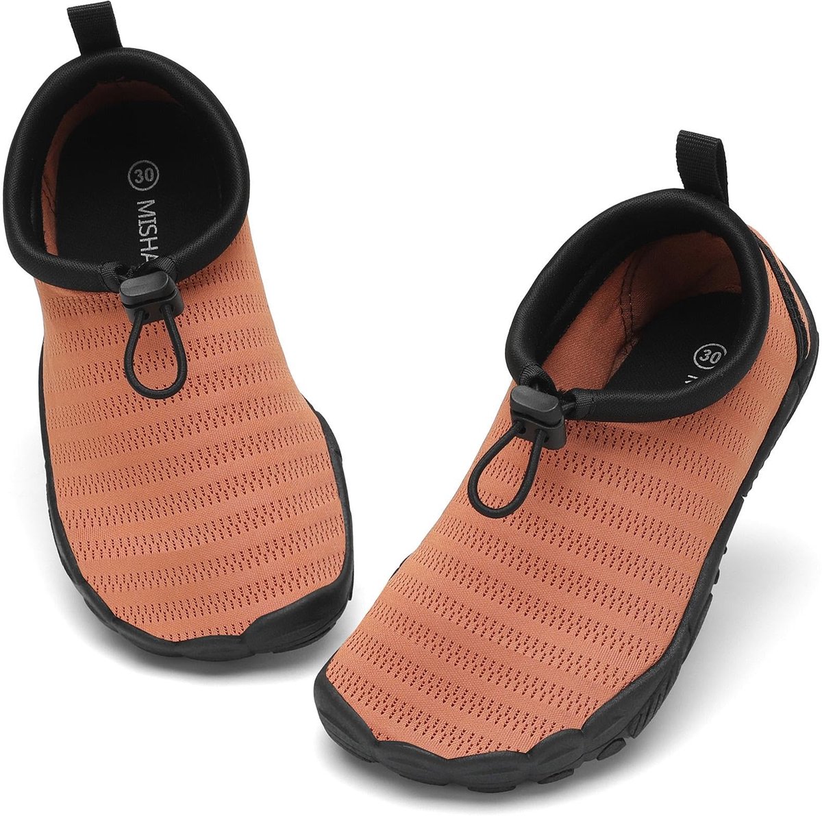 SnelShoppen - Badschoenen Waterschoenen voor Kinderen Meisjes Jongens Bruin 31 EU - Ideaal voor Zwemmen, Strand, Camping en Watersport
