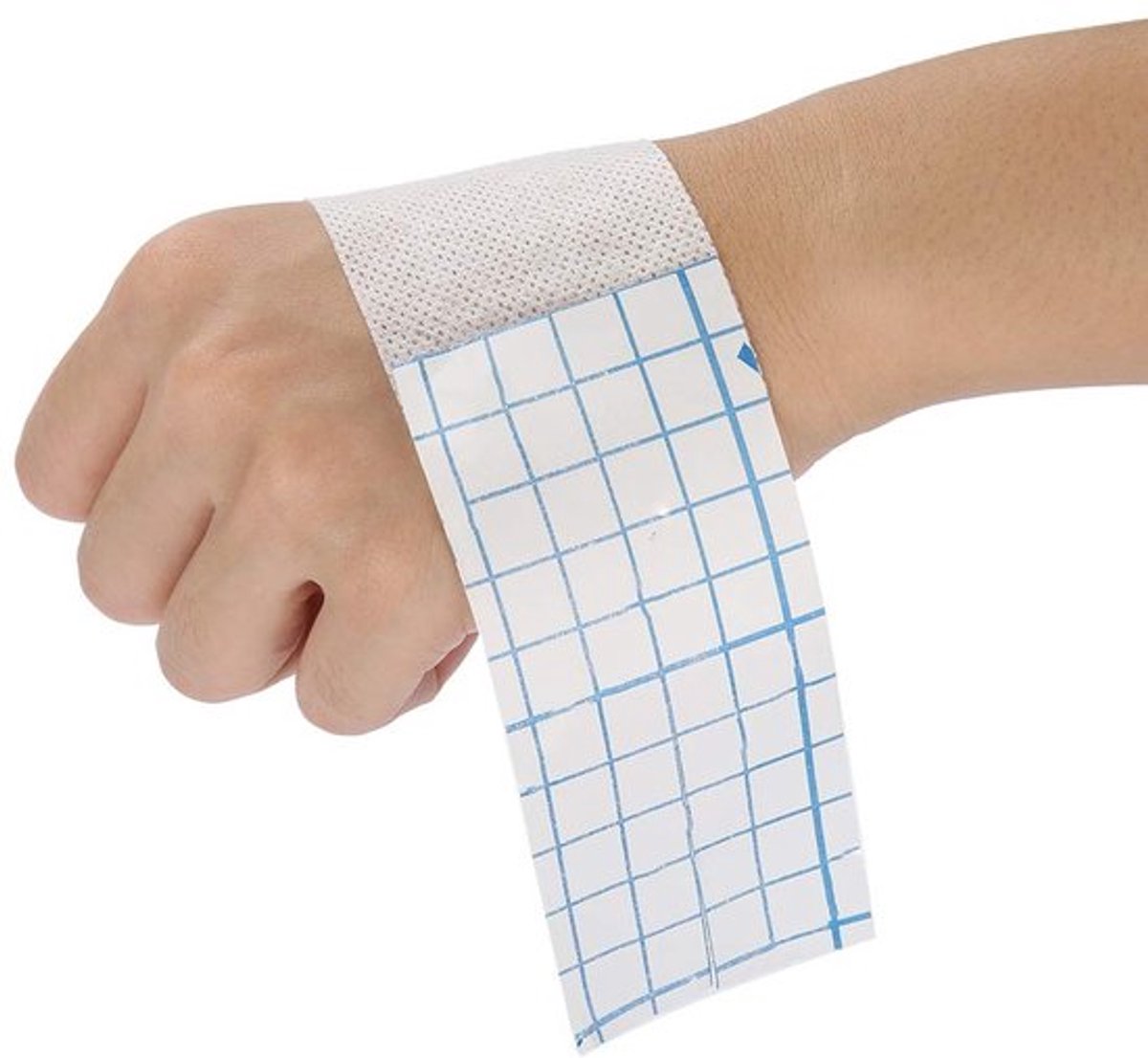 Plakband Medisch 5cm x 10m - Zelfklevend - Ademend - Niet-Geweven - Flexibel - Sterke Kleefkracht - Medische Tape