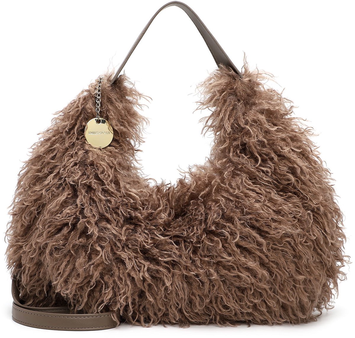 EMILY & NOAH Buideltas E&N Lionne ( 65831 ) - Dames handtassen - taupe 900