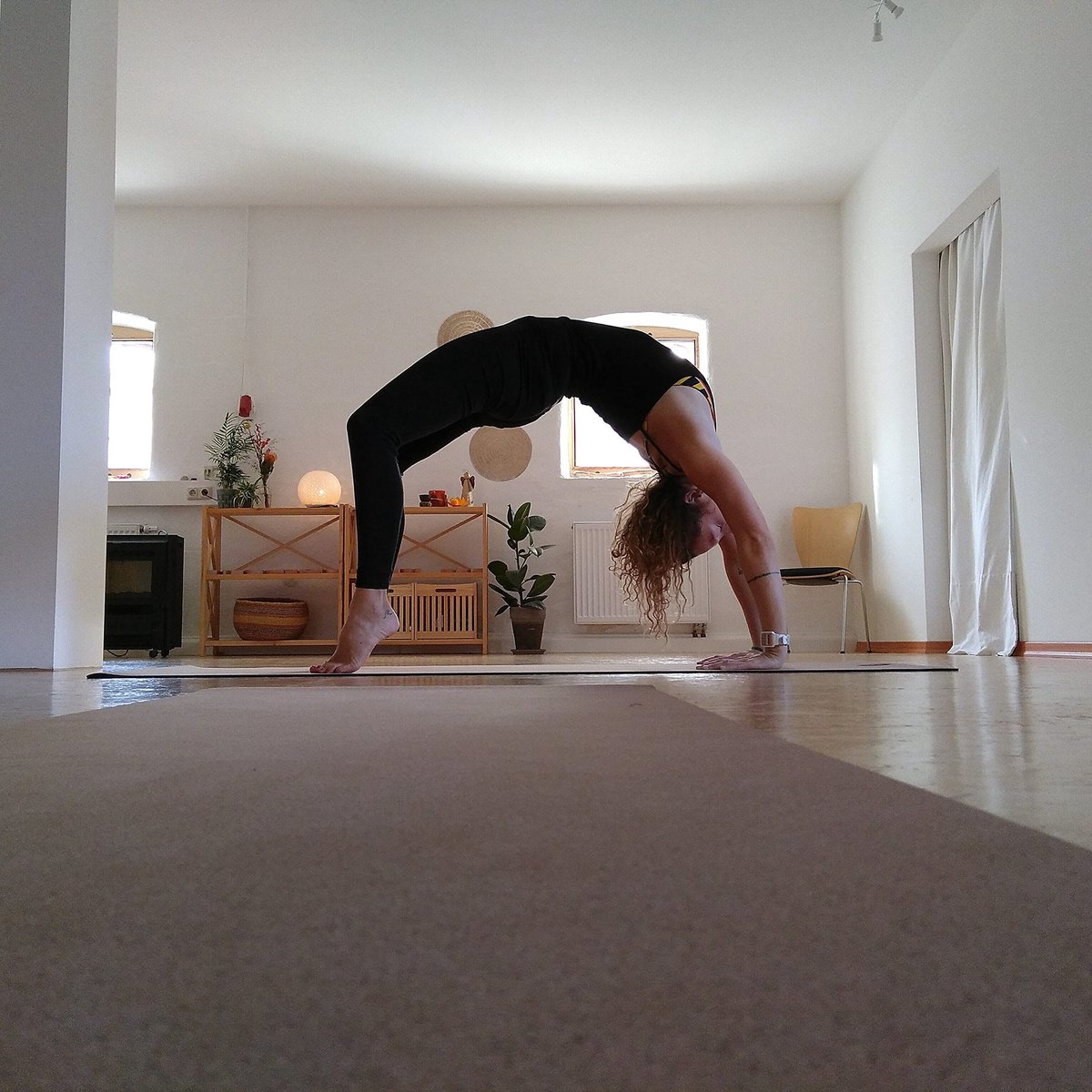 SnelShoppen - Yogamat Kurk Antislip 3 mm Dikte, Duurzaam en Veganistisch, Inclusief Yogatas, Ideaal voor Thuis, Yoga Studios en Buitenactiviteiten