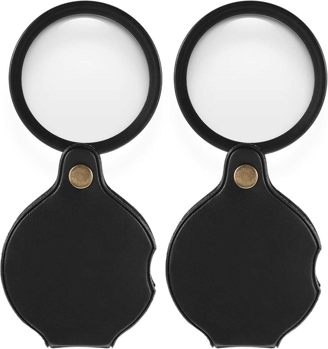 Zakvergrootglas 10x vergroting, mini opvouwbaar en draaibaar, ideaal voor lezen en repareren, hoogwaardig en draagbaar design