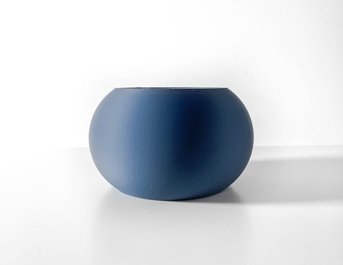 Skushy Rono Bloempot - Moderne Designpot voor Kamerplanten - Sculpturale Plantenpot voor Woonkamer en Kantoor - Premium Woondecoratie