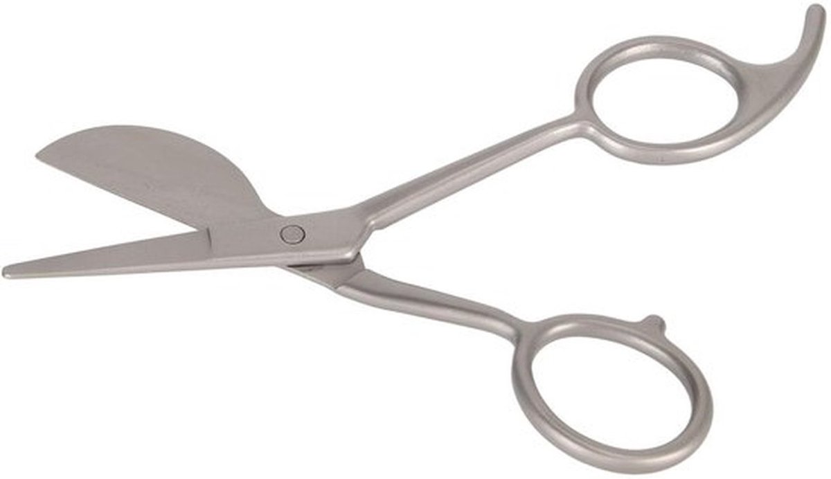 Applicatieschaar Eendenbekmes - Ergonomisch Handvat - Roestvrij Staal - Comfortabel Gebruik - Tapijt Schaar - Nauwkeurig Knippen - Tapijtschaar