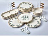 Asir - Ontbijtset (23 stuks) - Veelkleurig - 28 x 28 x 26