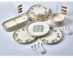 Asir - Ontbijtset (23 stuks) - Veelkleurig - 28 x 28 x 26