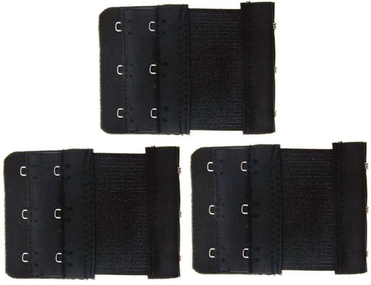 BH Extender 3 Haakjes - Verlengstuk 5 cm - Dames BH Extender - Elastische Extender - Handwas - Comfortabel en Flexibel - Bh Verlenger
