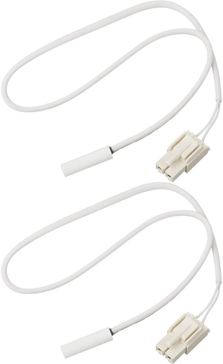 Temperatuursensor 2x - Koelkast/Vriezer - Compatibel met Hisense - Wit - Type: Temperatuursensor - Geschikt voor diverse modellen - Koelkast Sensor