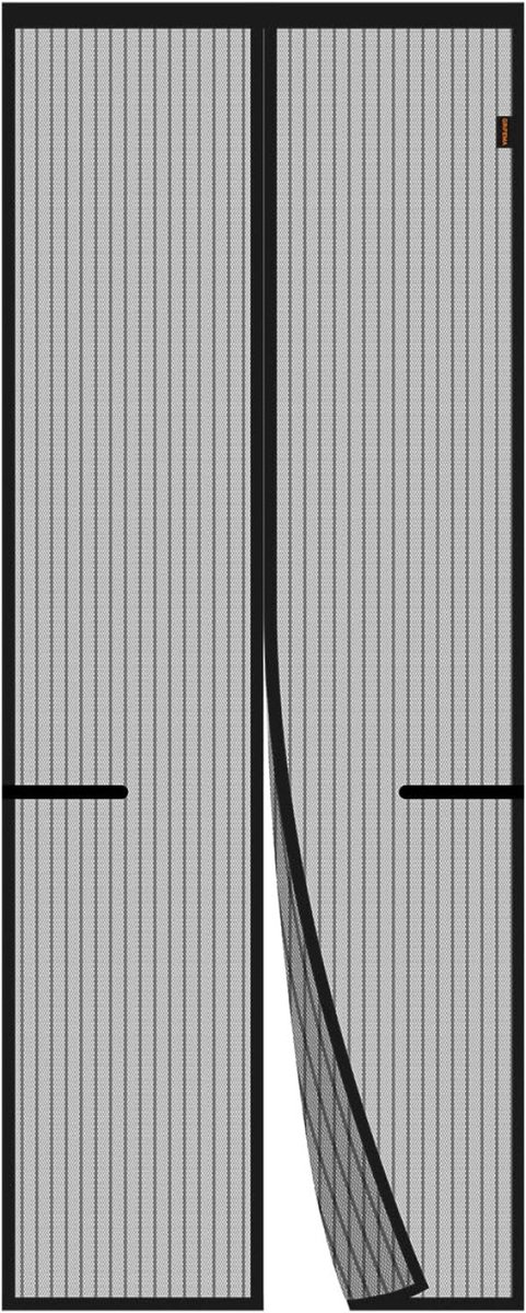 Magnetisch Vliegengordijn 90x210cm - Hordeur met Sterke Magneten en Klittenband