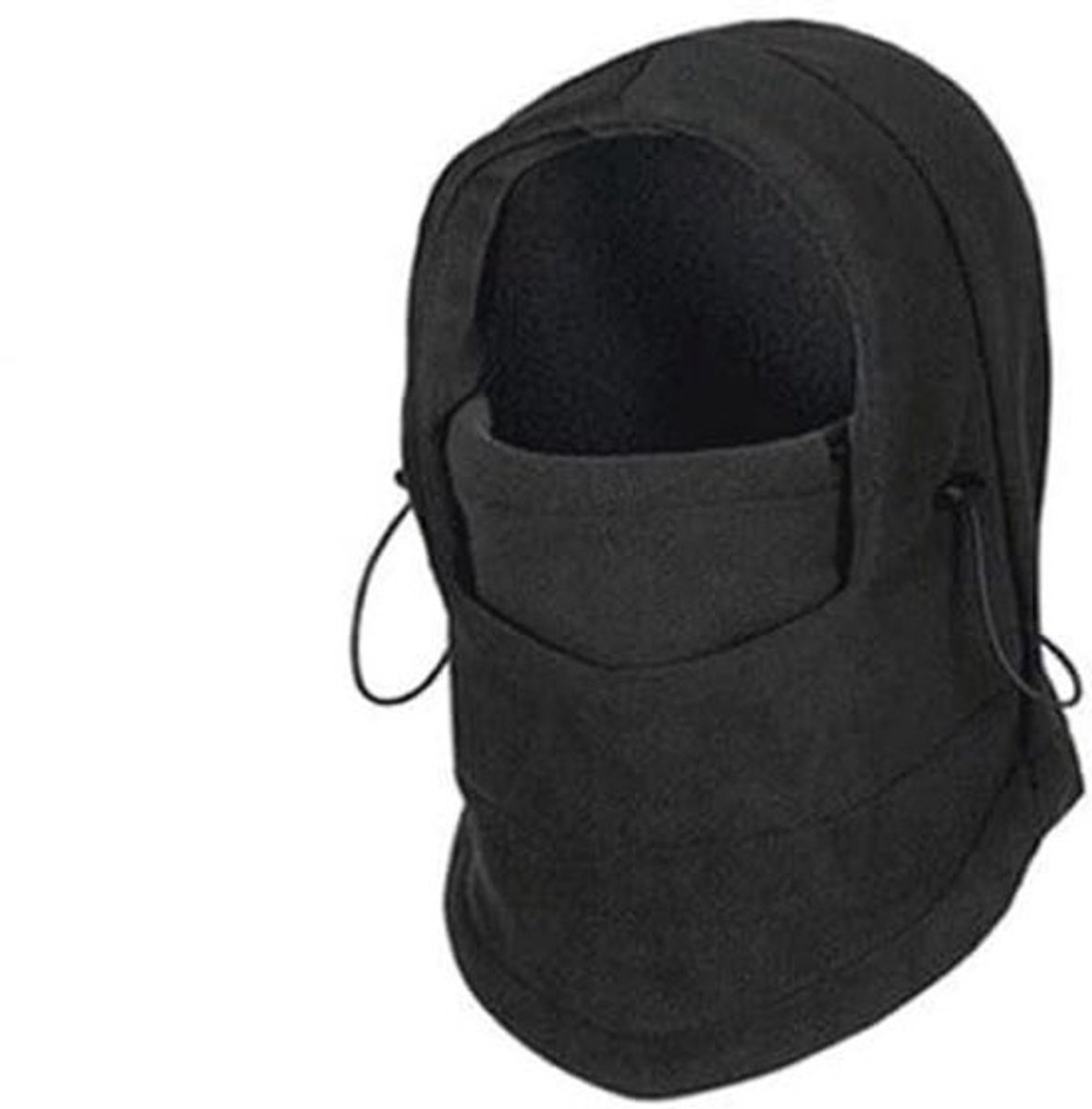 Sportmasker met ventilatiesysteem - Bivakmuts - Nekwarmer - Winddicht - Neopreen/Fleece - Afmetingen 50 x 23 cm