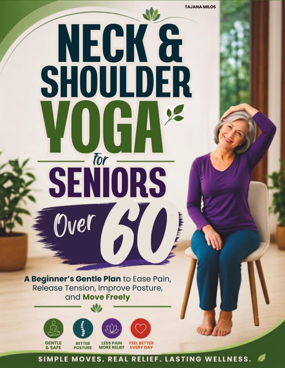 Neck & Shoulder Yoga for Seniors Over 60: A Beginner’s Gentle Plan to Ease Pain, Release Tension, Improve Posture, and - ShopVlot
