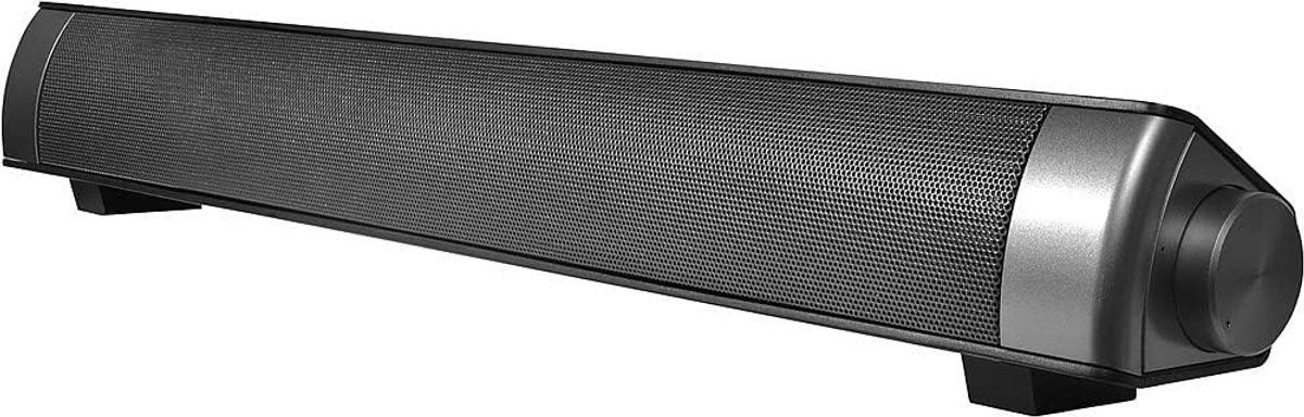 SnelShoppen - Megasat 900155 Soundbar met Duidelijke Geluidskwaliteit, Compact Design, Ideaal voor Thuisbioscoop en Muziek, 55.88 cm Breed en 10.16 cm