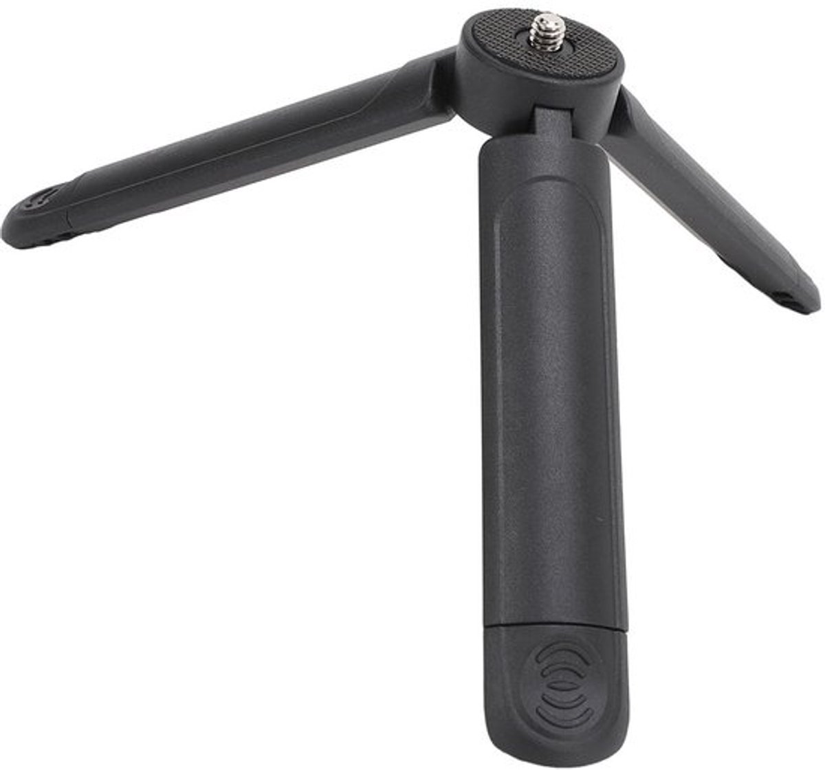 Camerastatief Draagbaar Ontwerp - Verstelbare Hoogte 3,1/4,5 Inch - Antislipkussen - Stevige Constructie - Ondersteunt 2 Kg - Geschikt voor Spiegelloze Camera's - Fotostatief