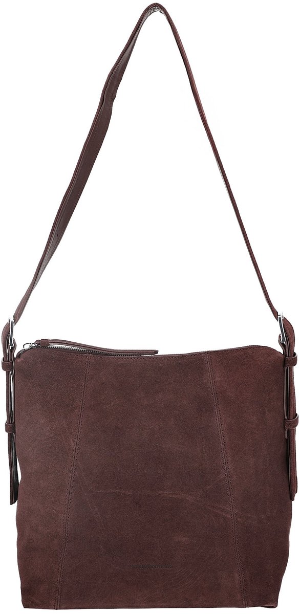 Les Visionnaires Marie Slouchy Buckle Cozy - Schoudertas 36 cm (aubergine)