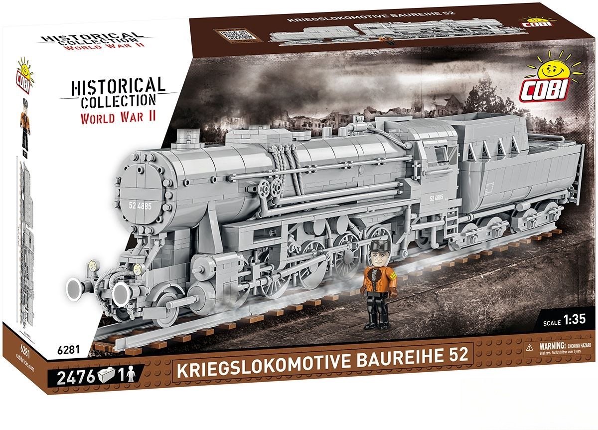 COBI Oorlogslocomotief serie 52 - COBI-6281