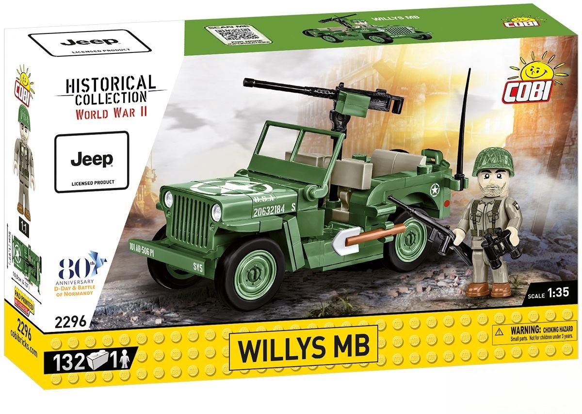 COBI Willys MB & M2 geweer - COBI-2296