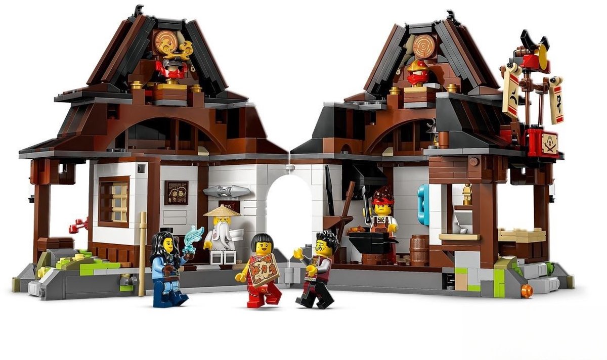 LEGO NINJAGO 15-jarig Jubileum: Smederij De Vier Wapens Bouwpakket voor Kinderen en Volwassenen 71858 — afbeelding 13