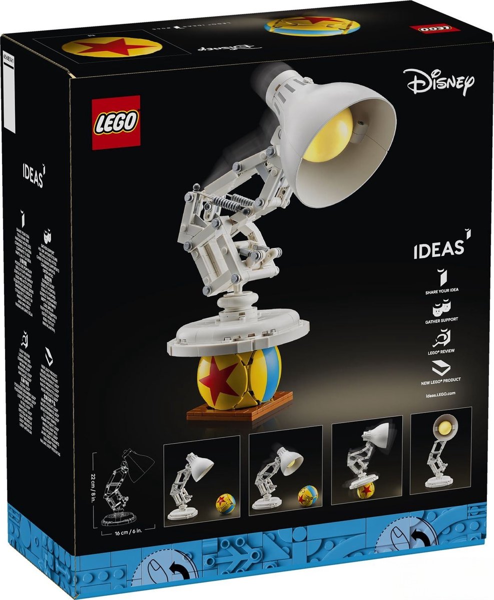 LEGO® Ideas Disney Pixar Luxo Jr. Displaymodel - 21357 — afbeelding 8