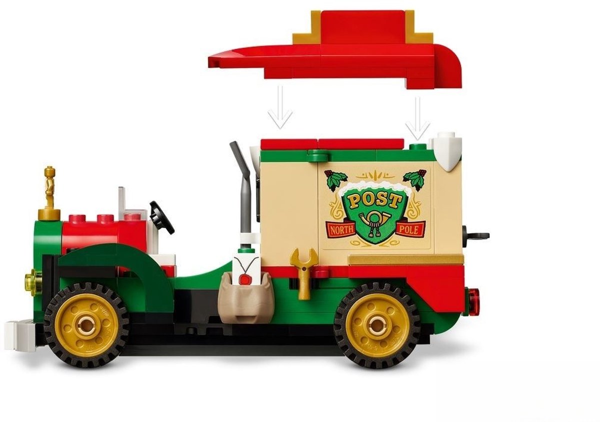 LEGO Bezorgtruck van de Kerstman Kerst Speelgoed om te Knutselen voor Kinderen 40746 — afbeelding 6