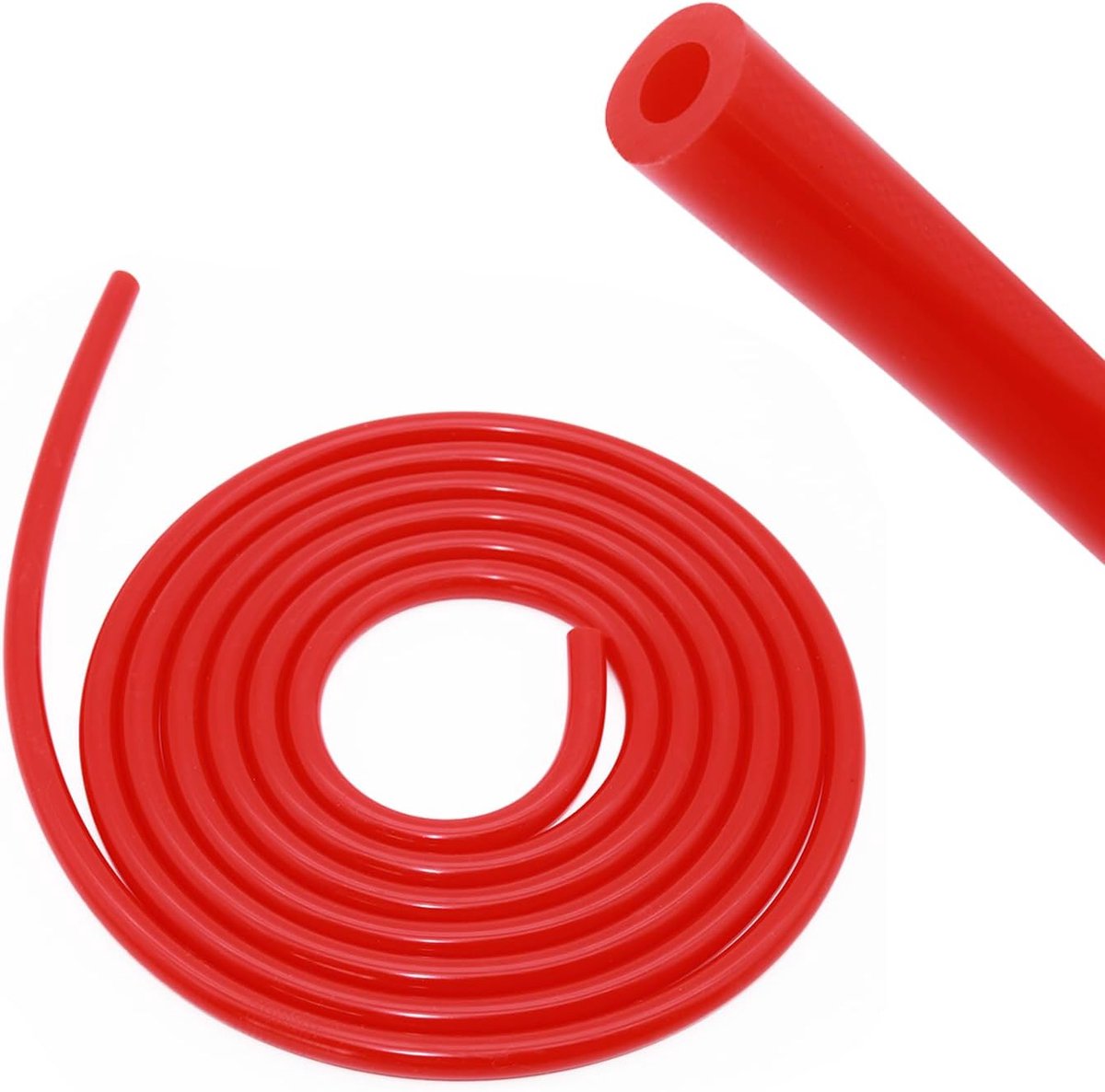 SnelShoppen - High Temperature Silicone Hose - 12mm ID, 1.5m Lengte, Rood, Koeling Waterdrukslang, Turbo Koelvloeistofslang - Rubber