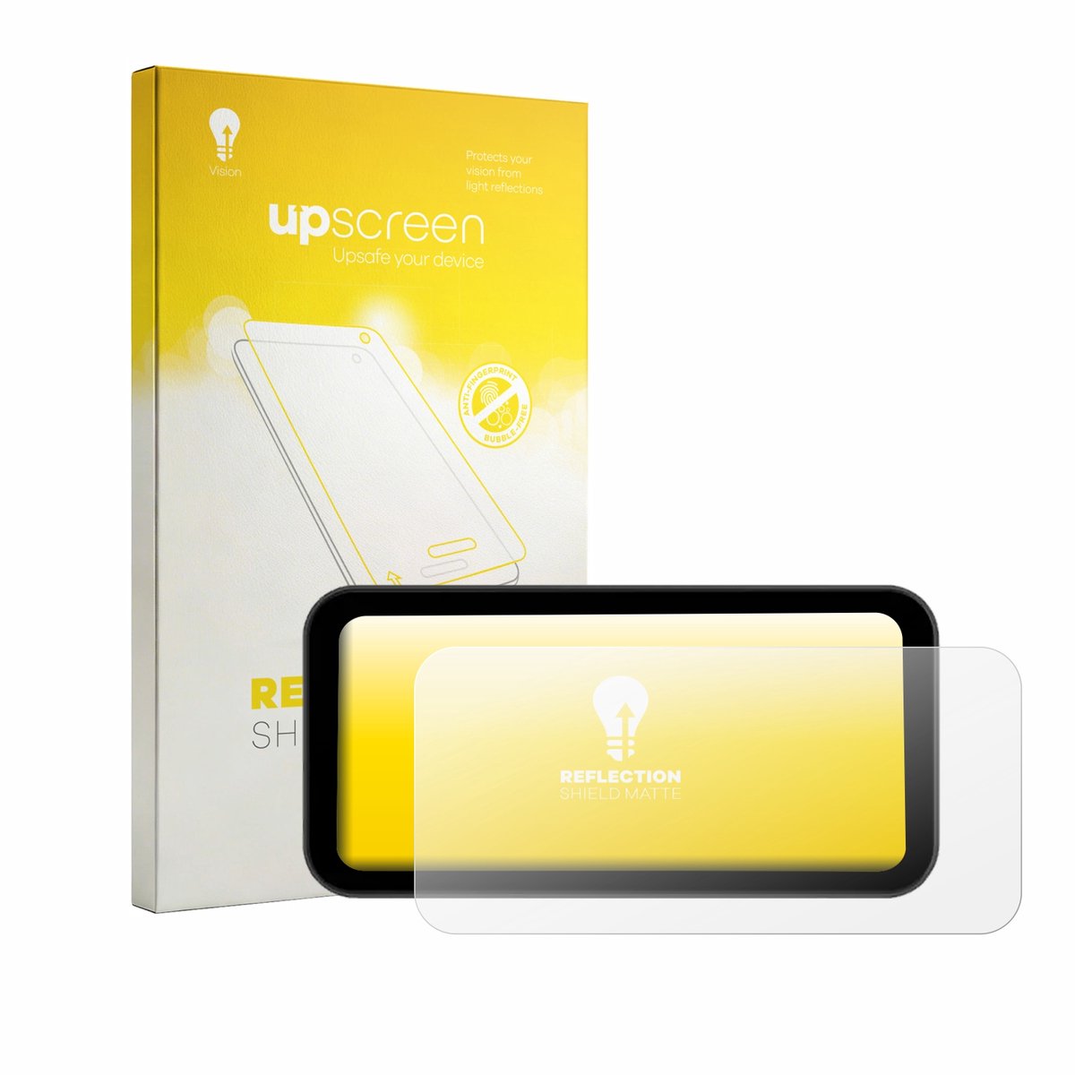 upscreen - Screenprotector voor Carpuride W603F 6.3" - Folie Beschermfolie anti glare matte