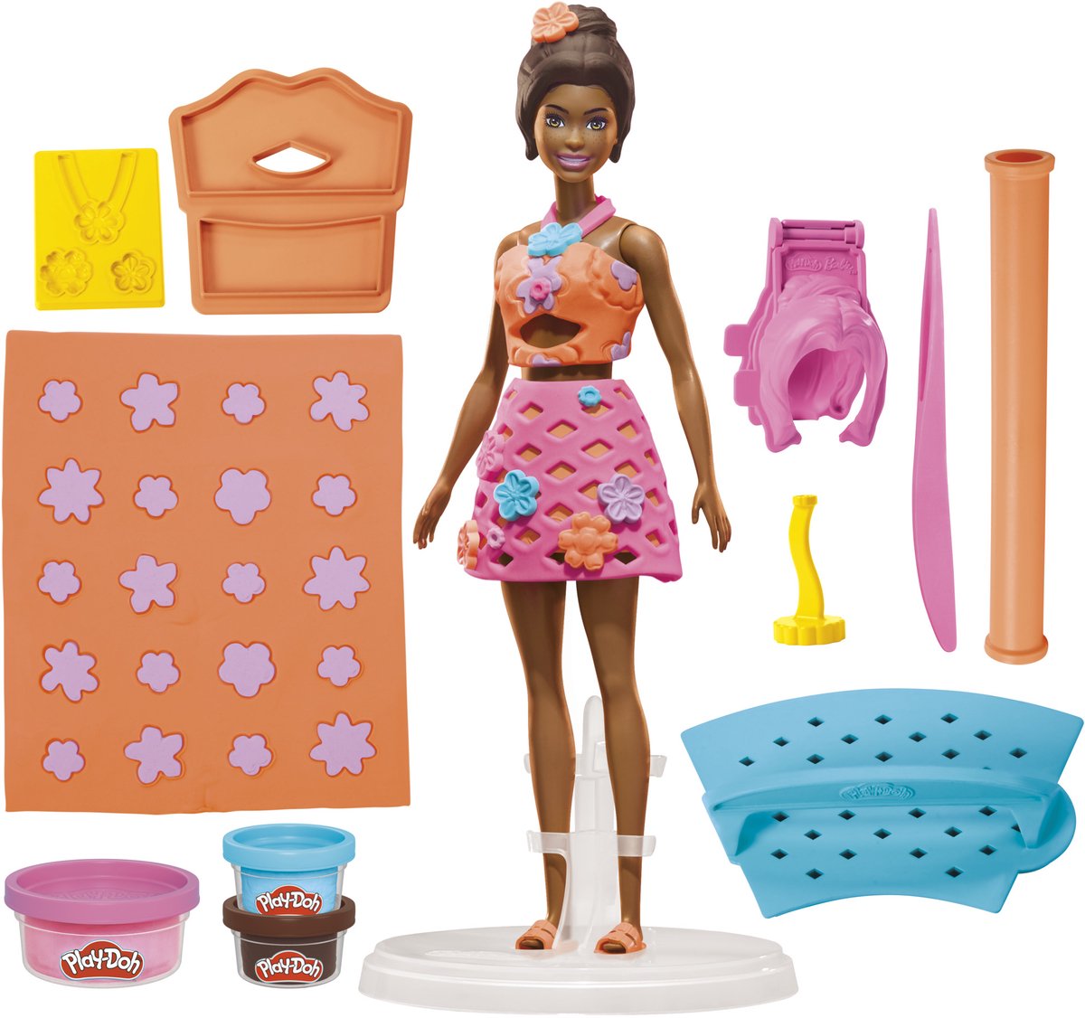 Play-Doh - Haakset Barbie op het strand - Kleiset — cadeau in Spellen & Speelgoed - foto 4