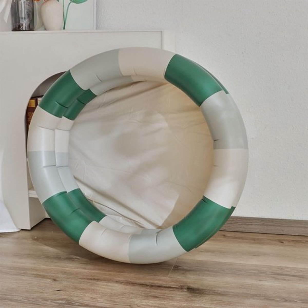 Ballenbad Ronde Vorm - Opblaasbaar - Veiligheidshek - Babyvriendelijk - PVC - Robuust en Lekvrij - Zwembad