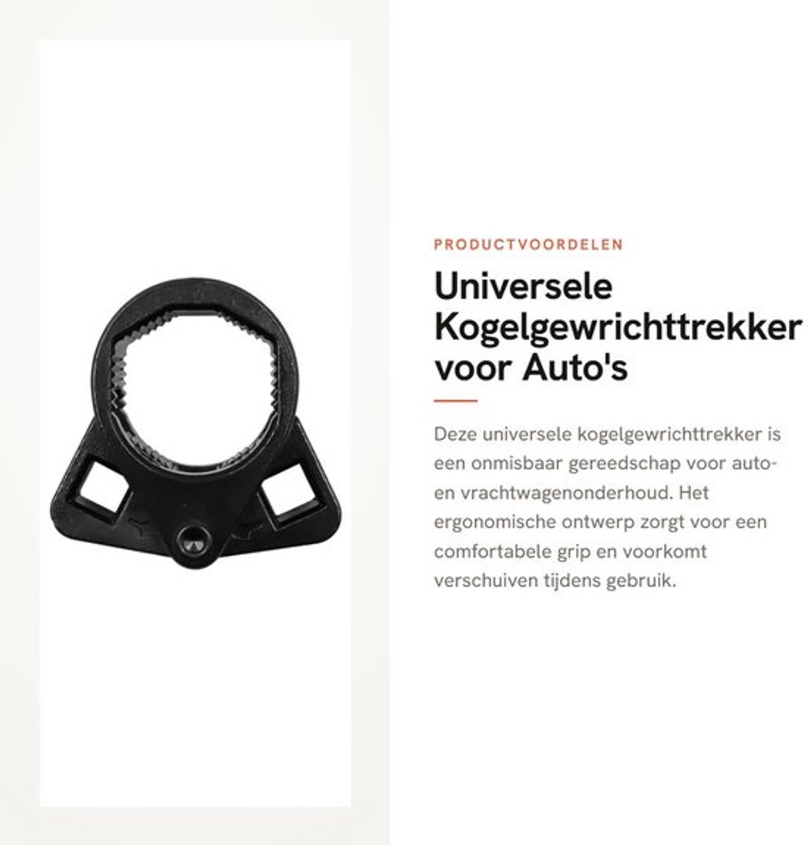 Universele Kogelgewrichttrekker voor Auto's