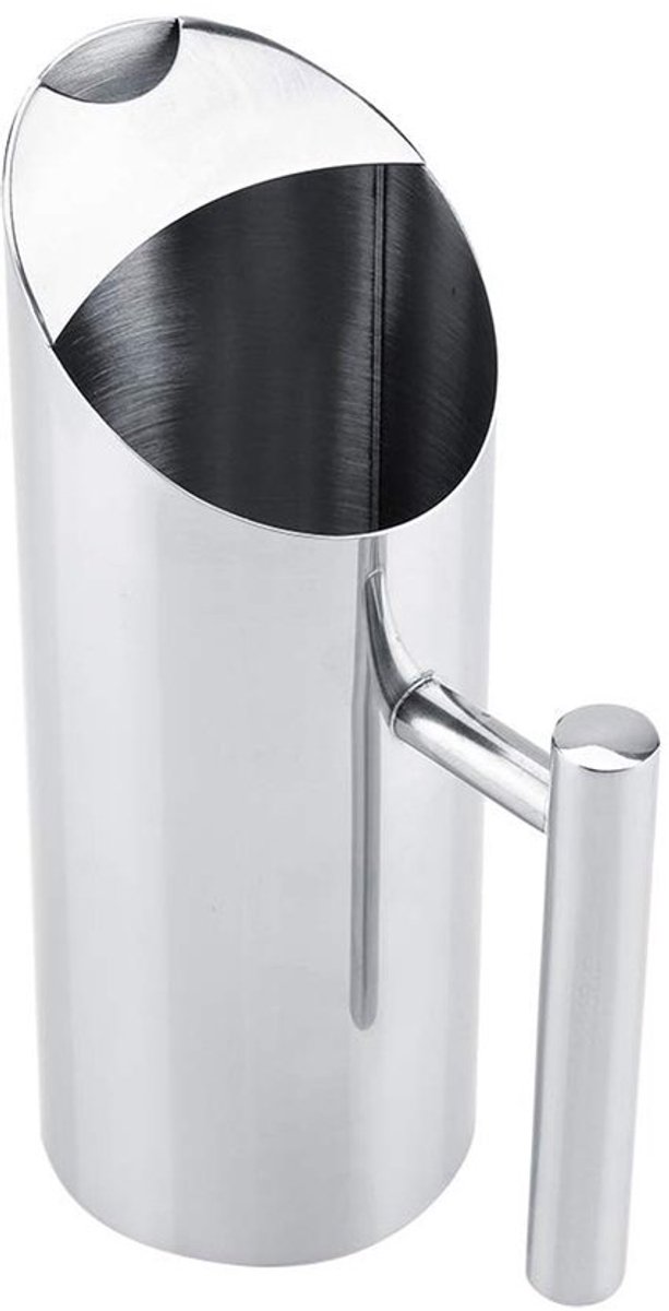 Waterkan Roestvrij Staal - 1L - IJsbewaker - Koude Dranken - Theepot - Handvat - Elegant Ontwerp - Drankkan